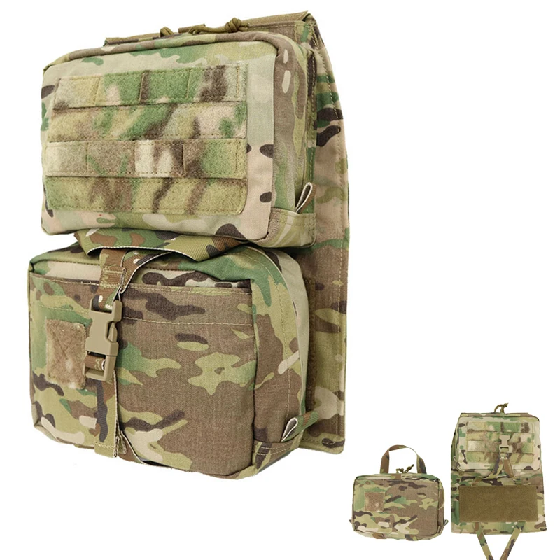 

Multicam Molle Backpack Tactical Airsoft Assault Hydration Water Bag Military Army Airsoft Vest Plate Carrier Medical Pouch