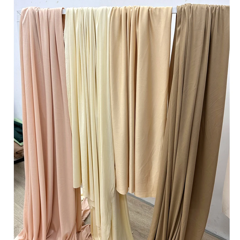 Soft Stretchy Fabric Backdrops Wedding Party Decoration Curtain Background Drap Handmade DIY Stretch Cloth Material Dress Lining