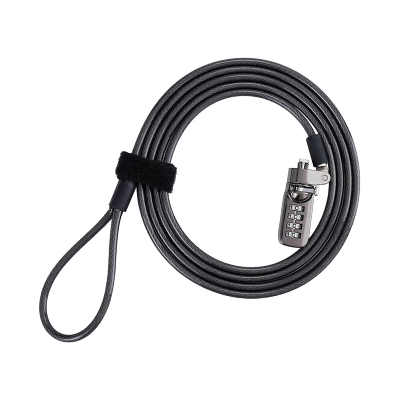 

Retail Security Anti-Theft Combination Laptop Notebook Cable Lock 4 Digit Password Lock