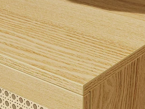 tv stand rattan 