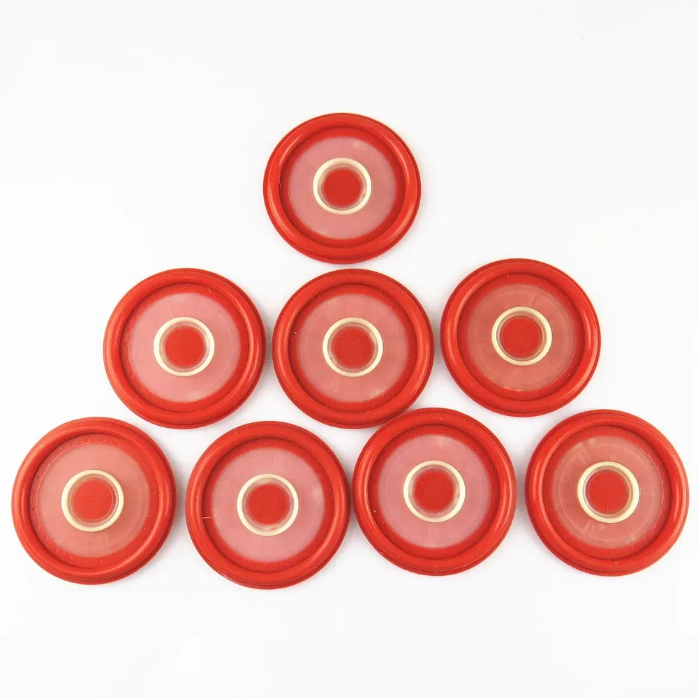 Pack De 5 Diafragmas De Goma De Repuesto Para Válvula De Llenado Siamp - Diámetro 28 Mm, Profundidad 15 Mm, Compatible Con Válvulas De Entrada Lateral E Inferior