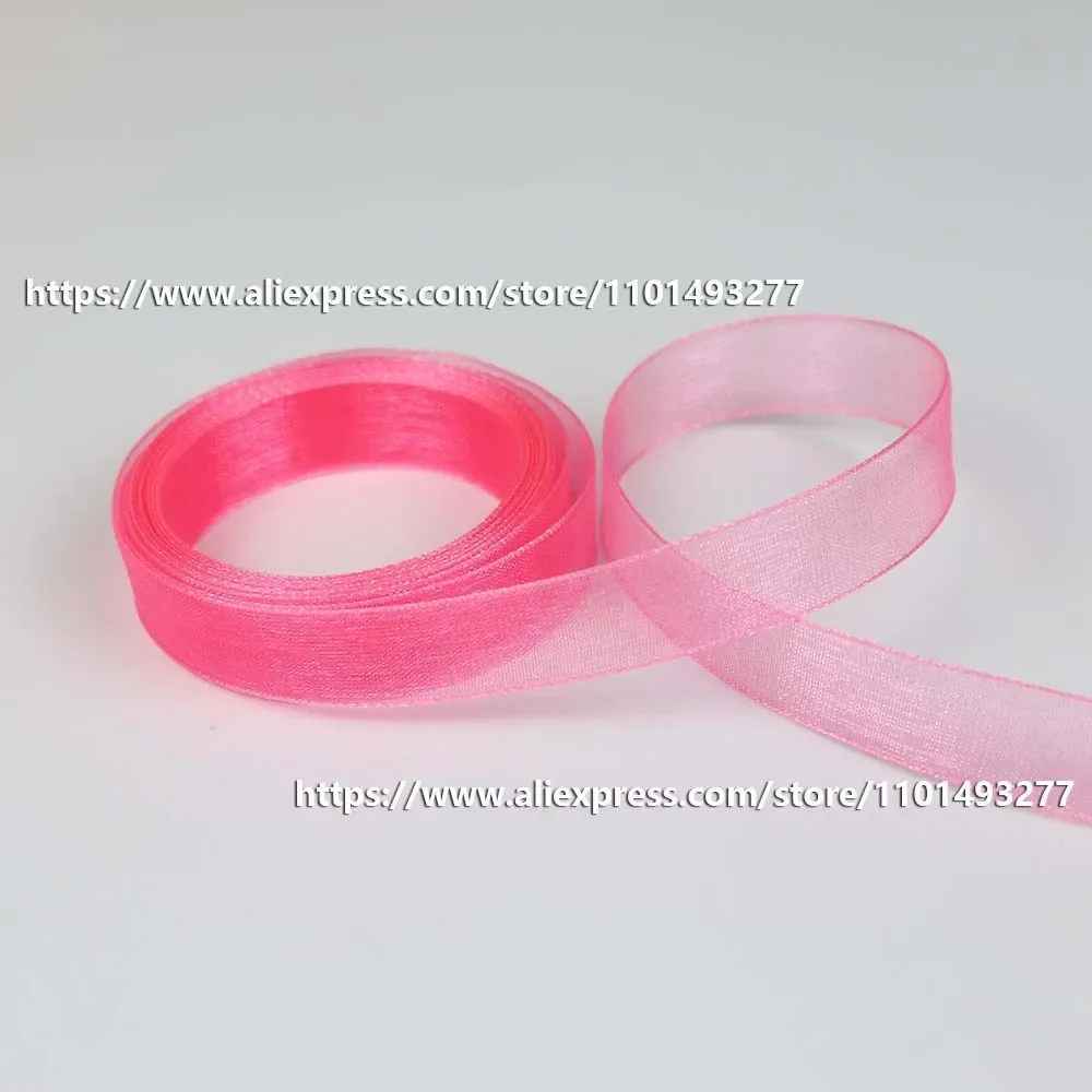5 Yards Organza Ribbon for Gift Wrapping and Crafting