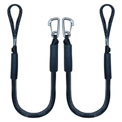 Boat Bungee Dock Lines Cords Docking Rope for Kayak Watercraft SeaDoo Jet Ski Pontoon Canoe Power Boat Mooring Rope Accessories