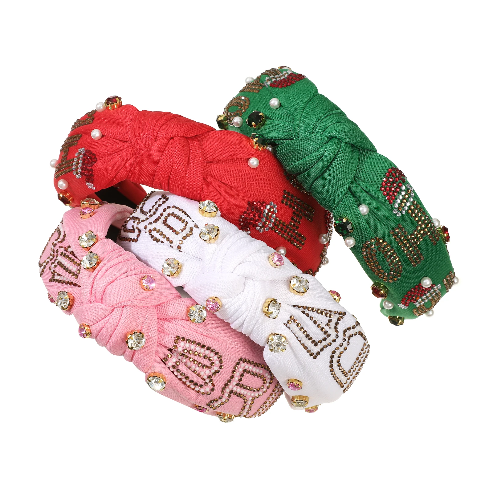 1pc Knotted Diamond Headband Wide Hair Hoops Ladies Dating Make Up Hairbands Headbands For Women Wedding Retro Hair Accessories