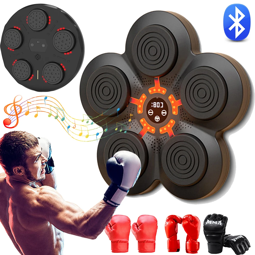 Máquina de boxeo musical, objetivo de pared para máquina de boxeo