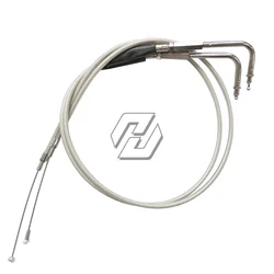 Motorcycle Accessorie Weaving Steel Wires Throttle Cable  for Harley Davidson Sportster XL1200 883 Dyna Road King Electra Glide