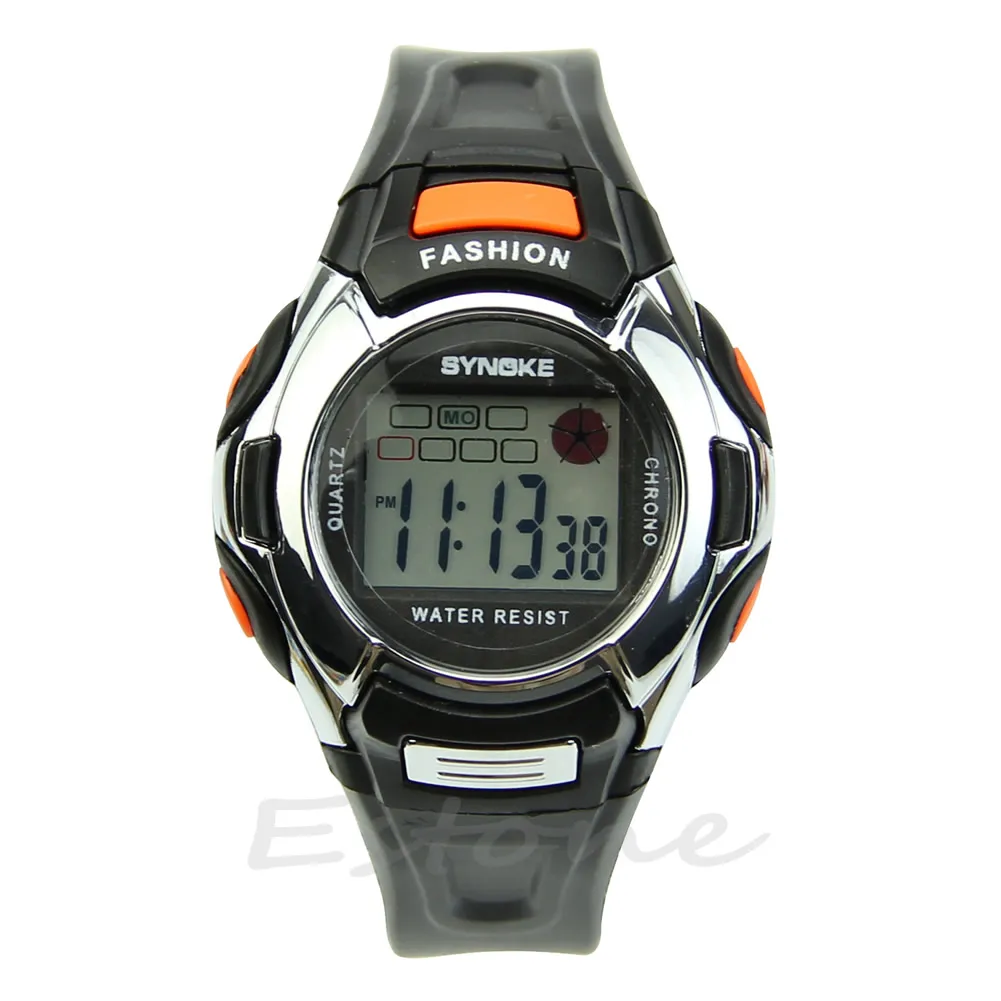 Waterproof Multifunction Sport Electronic Digital Wrist Watch For Child Boy Girl