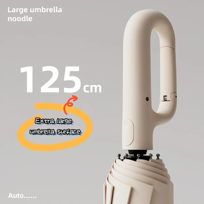 Premium Extra Large Wind & Rain Resistant Dual-Purpose Automatic Umbrella