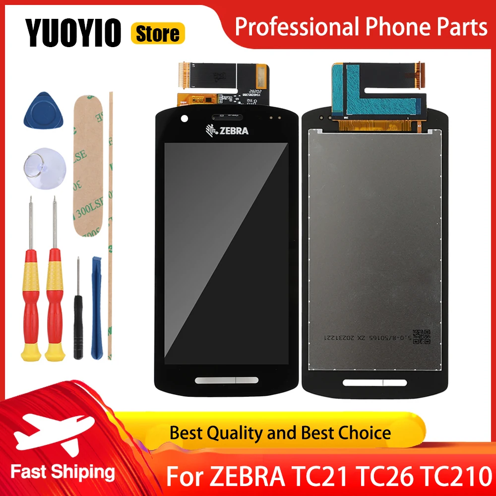 tomo様　スクリーン LCD Display For ZEBRA TC21 TC26 TC210K TC210 TC260 Touch