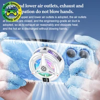 TL07  Magnetic Fan  For Phone ICE Cooling Universal Rechargeable Mobile Phone Cooler Long Lasting Stronger Cooling Fan 5