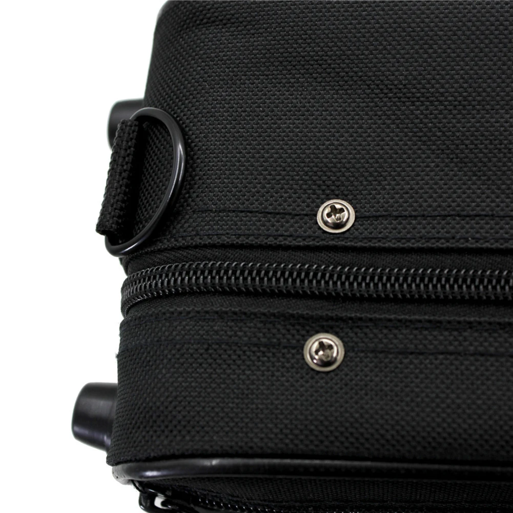 YOUZI Clarinet Box Case Clarinet Suitcase Backpack With Outer Pocket Adjustable Strap Fall Resistant Storage Bag