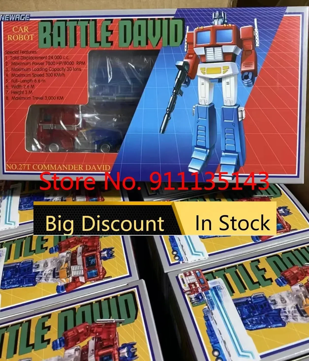 

Newage Na H27t David Transparent Version In Stock