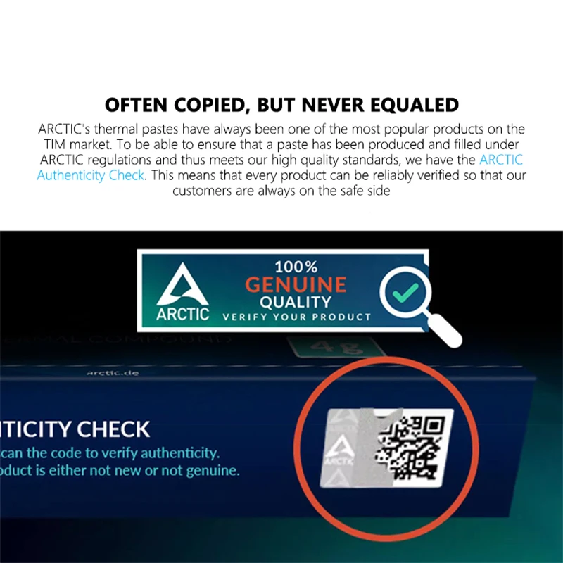 ARCTIC AC MX-4 Thermal Paste Heat Conduction Compound Silicone Grease Computer PC Laptop CPU GPU Video Card Chips