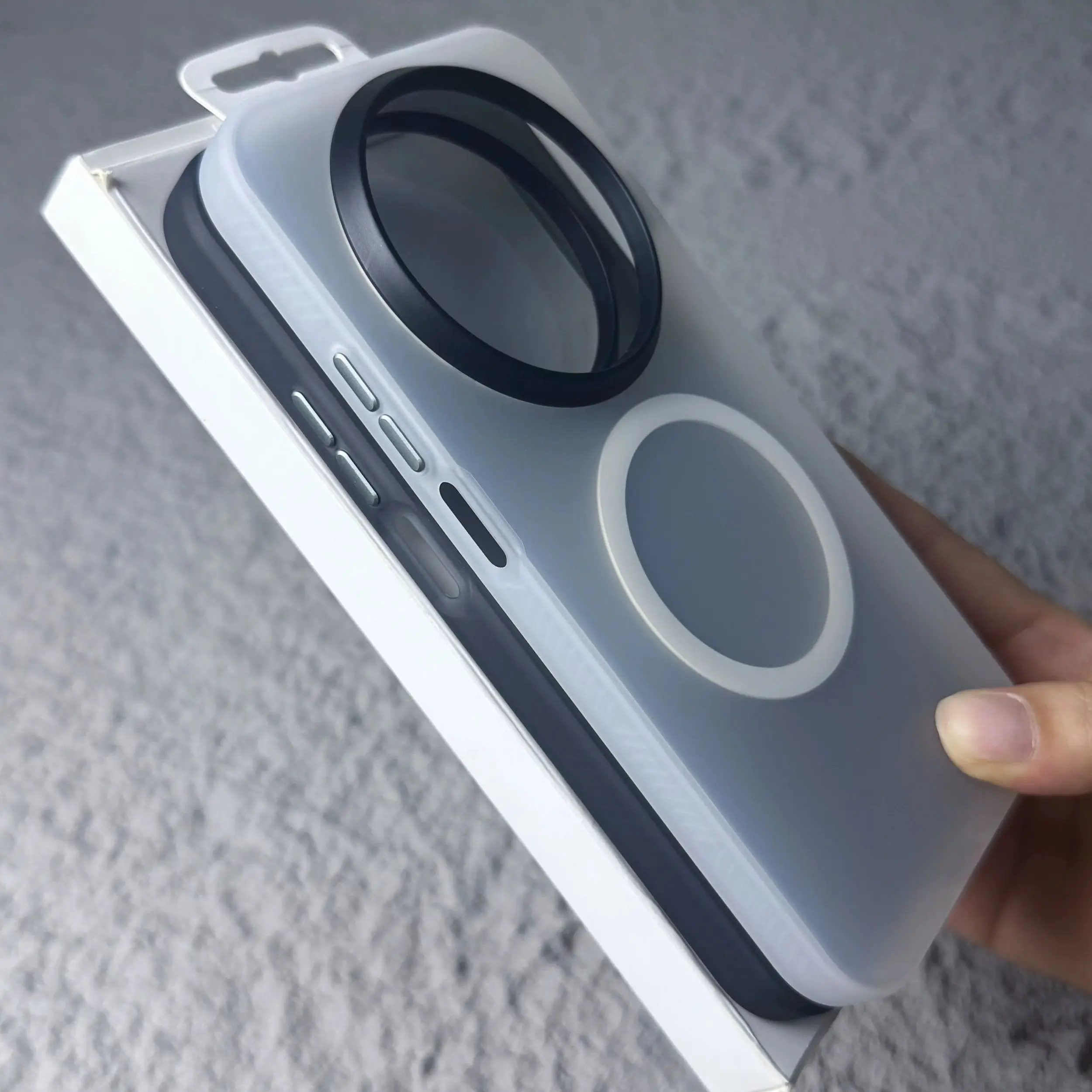 Huawei Nova 15 Max Shockproof Magnetic Case with Kickstand, Hard PC Skin-Friendly Phone Cover
