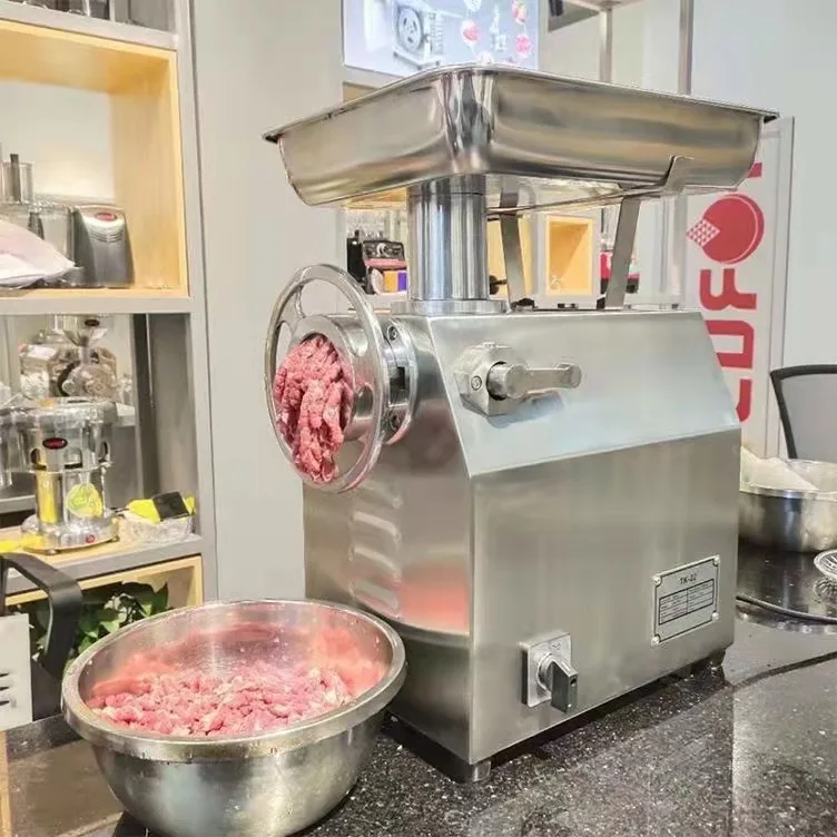 Stainless Steel Commercial Meat Grinder 22 Type Harris Disc Electric Multi Function High Power Frozen Mincer Machine 6
