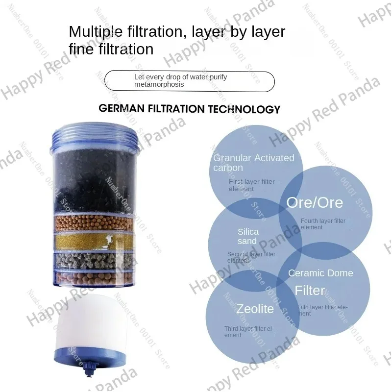 Water Pitcher Kitchen Household 16L Purifier Activated Carbon Water Filter Pitcher Filter