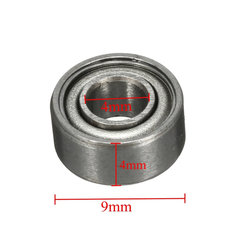 10PCS/Set 684ZZ Ball Bearings 4*9*4mm ABEC-5 684 ZZ Motor Quadcopter Bearing steel Kit 684ZZ Miniature Ball Bearings ball bearings