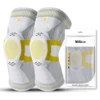 Vilico 1 Pair Fitness Knee Pads Silicon Padded Patella Brace Kneepad Joint Support Compression Sleeve Basketball Knee Brace