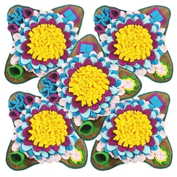 Dogs Snuffle Mat Pet Leak Food Anti Choking Mat Cat Dog Training Blanket Nose Work Toy Pet Slowing Feeding Intelligence Mat 1