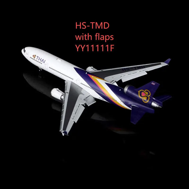 YY 윙스 다이캐스트 1:400 스케일 태국 항공 MD-11 HS-TMD/HS-TME 항공기 시뮬레이션 취미 컬렉션 장난감 장식 선물 ?