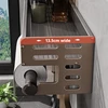 Wall-Mounted Kitchen Spice Storage Rack Condiment Rack Multifunctional Household Utensil Rack Kitchen Hanging Organizers 6