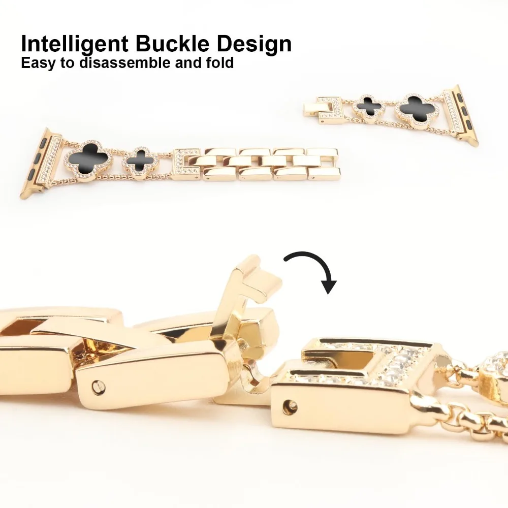 Elegant Chic Sparkling Universal Smartwatch Band - Stylish Accessory