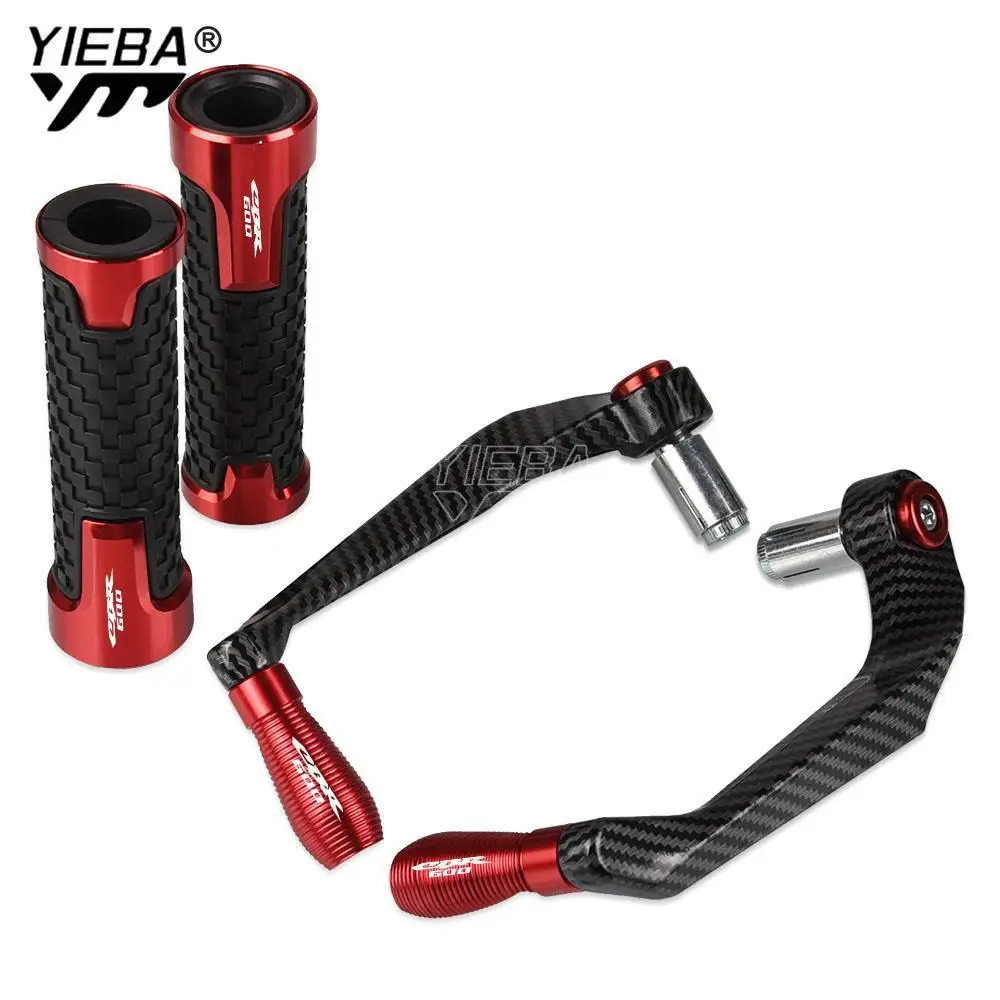 

Universal Motorcycle Handlebar Grips Handle Bar And Brake Clutch Lever Guard Protection For Honda CBR600 CBR 600 1991-1998 1997