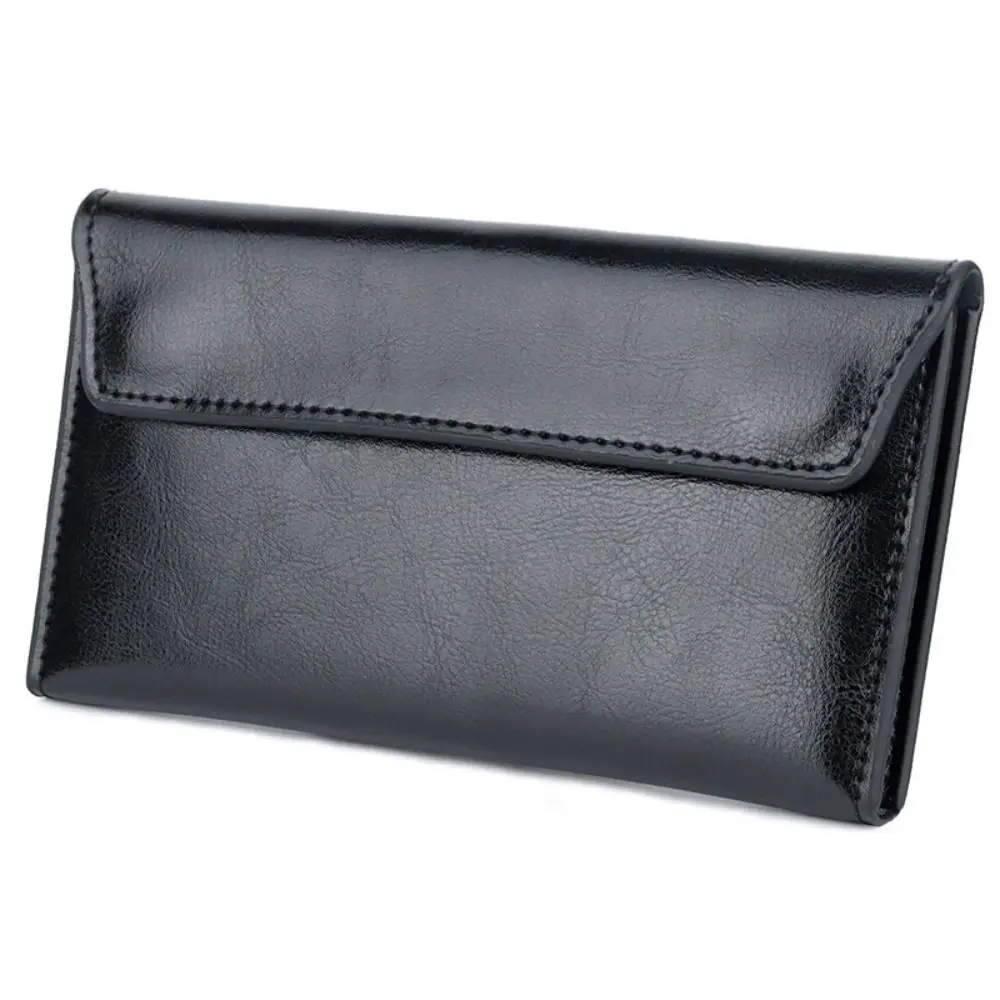 Elegant Slim Leather Women's Wallet – Large Capacity Coin Purse & Portable Clutch
