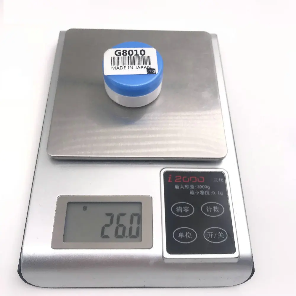 Giappone Per Molykote G8010 G-8010 Fusore Grasso Fusore Olio Grasso Siliconico 20G Per Hp P4015 4250 4345 P4515 M601 M602 M603 Hl5445