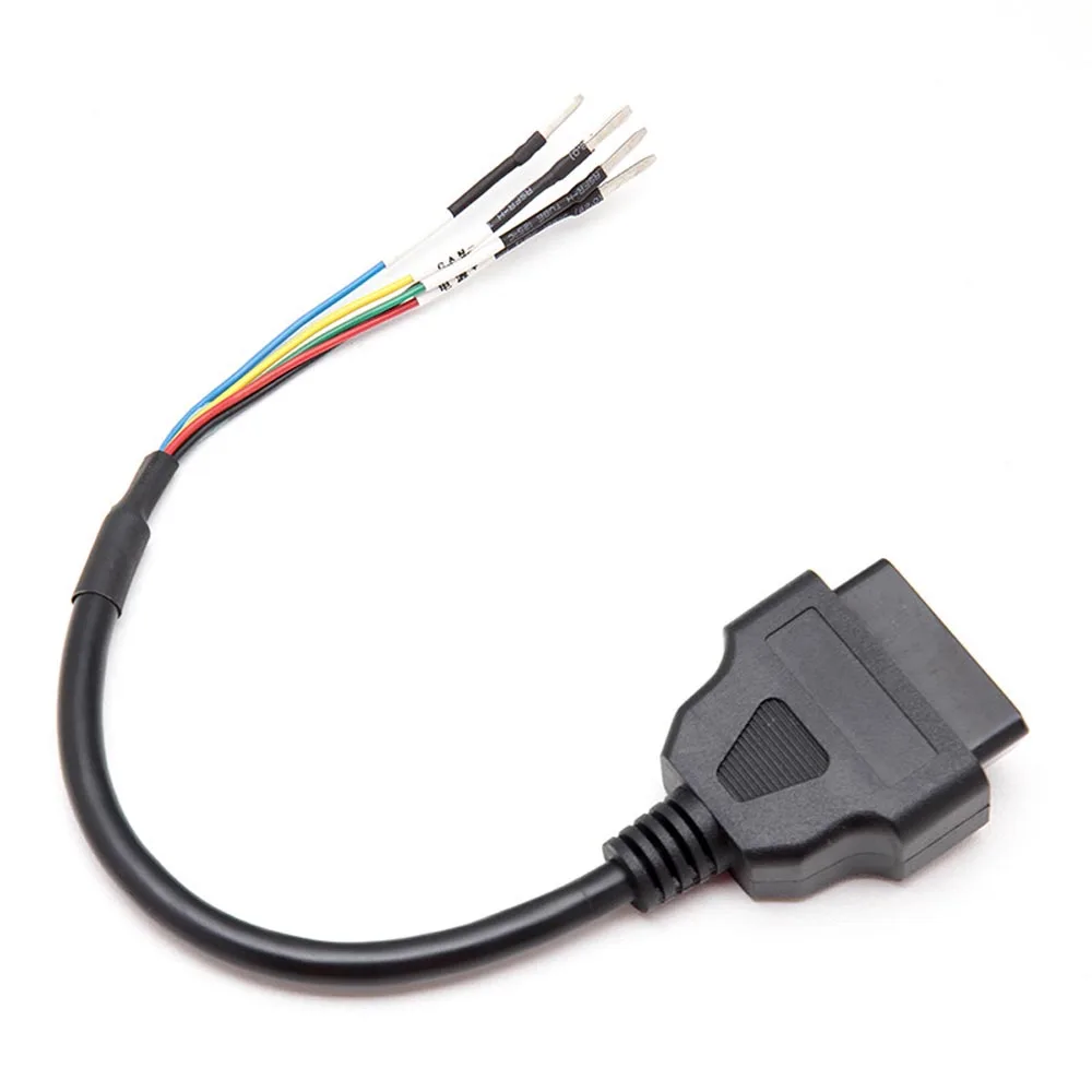 OBD Female 16 Pin K Cable Can Line Jumper Tester K+Can OBD2 Cable