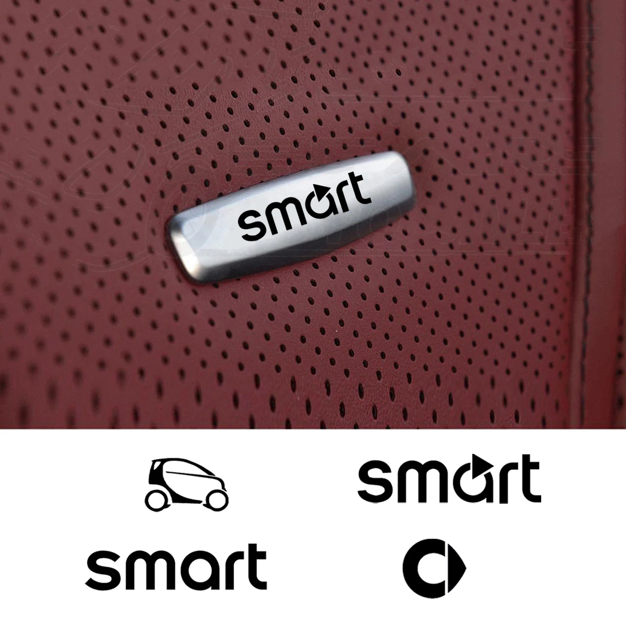 Для Benz Smart Fortwo 451 453 Forfour 450 452 454 Cabrio Roadster Forspeed детское кресло для автомобиля Sticker