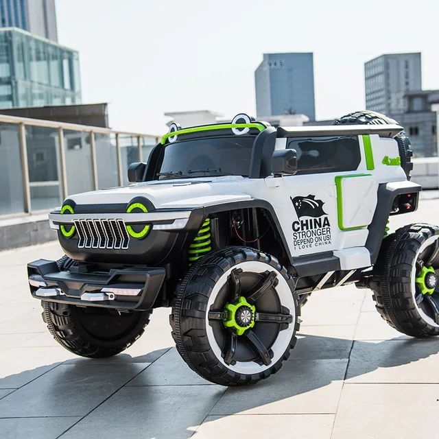 New Children's Electric Car Boys and Girls Off-road Vehicle Four-wheel Drive Toy Cars Ride on Car Scooter Electric for Kid 3