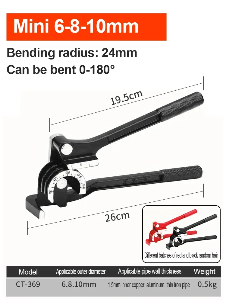 Piegatubi Manuale Per Freni Auto - 3-6mm | Per Tubi Freni, Carburante E Refrigerante - Foto 5