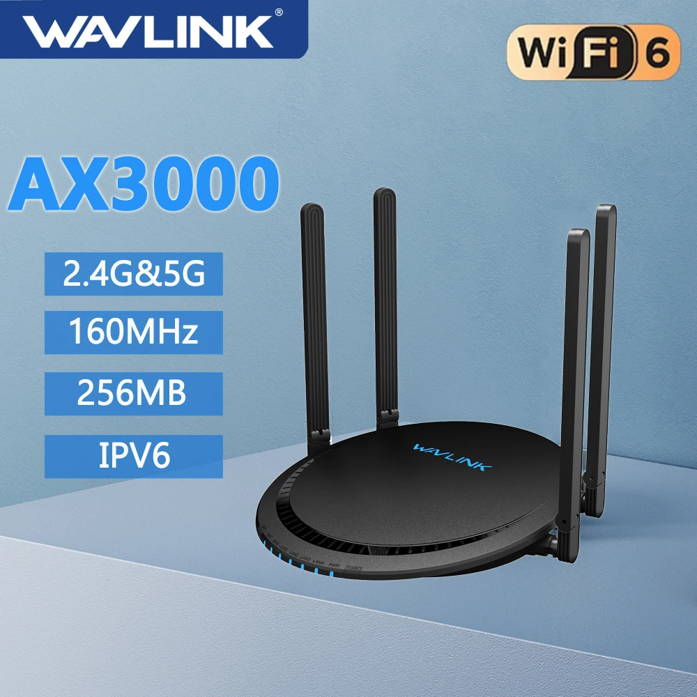 Wavlink AX3000 Gaming WIFI 6 Router Dual Band 5G&2.4G 1000Mbps AC1200  Wireless WiFi Router Long Range Coverage For Home&Office - AliExpress
