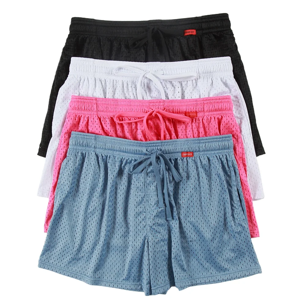 Mens Casual Sport Gym Fitness Running Shorts Mesh Breathable Summer Training Workout Jogging Shorts Male Home Loose Pants bodybuilding shorts sports pants