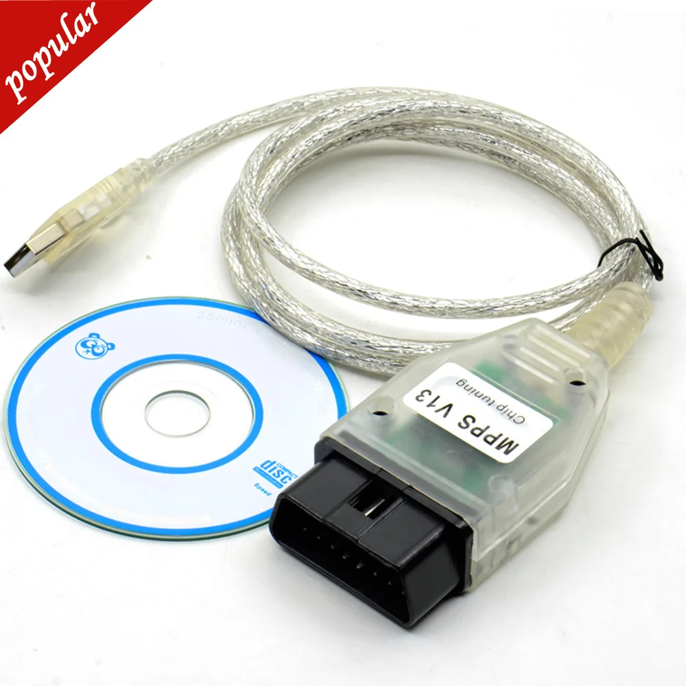 

New Arrival Smps Mpps V13.02 V13 K Can Flasher Chip Tuning Ecu Programmer Remap Obd2 Mpps V13.02 Professional Diagnostic Cable