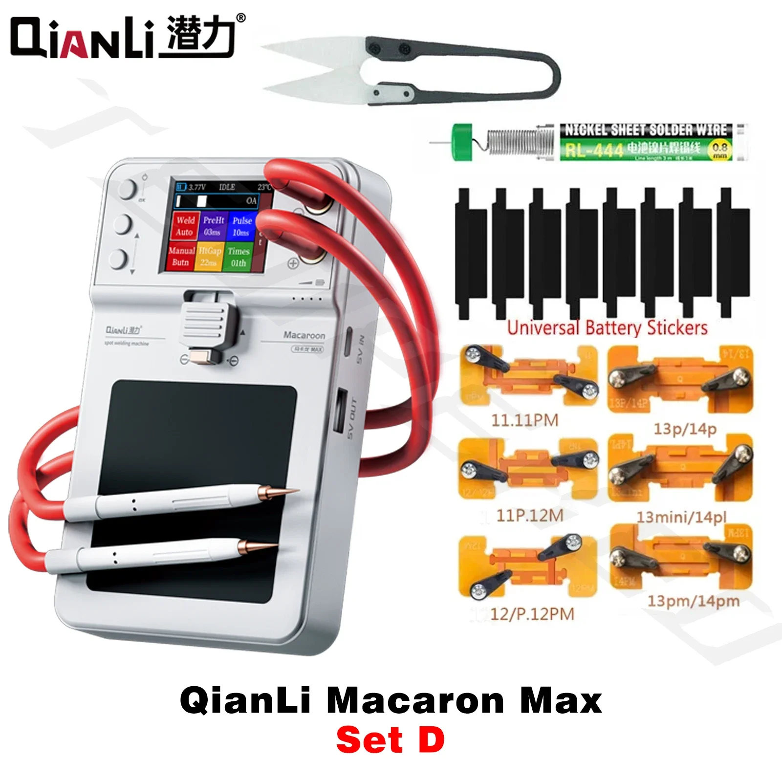 Qianli-ミニポータブルスポット溶接機,iphone 11-14pro max用溶接機