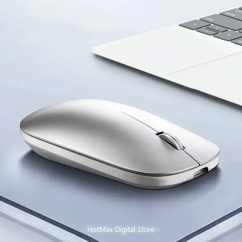 Wireless Mouse Xiaomi Wireless Mouse Type-C Charging Silent Click Portable Office Ergonomic Laptop Universal Lightweight Office Game No-Noise