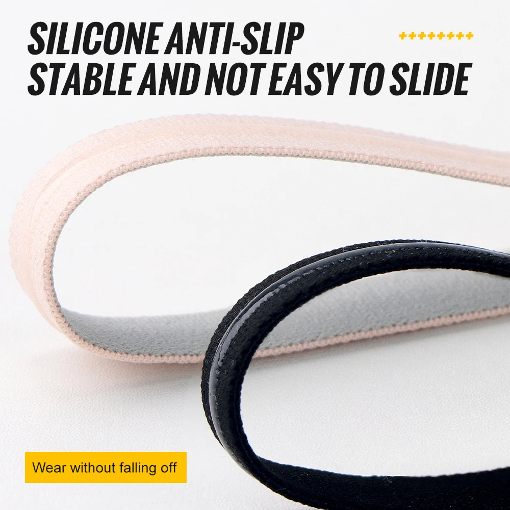 WRELS Elastic Thin Headbands Anti-Slip Sweat Absorbent Fitness Headbands Yoga Headwear for Women Sweat Hairband Sport Headbands