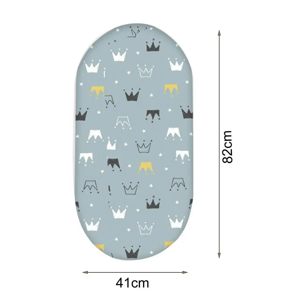 82x41cm Baby Changing Pad Cover Floral Print Fitted Crib Sheet Infant Or Toddler Bed Nursery Unisex Diaper Change Table Sheet bassinet sheets crib sheets bed sheets