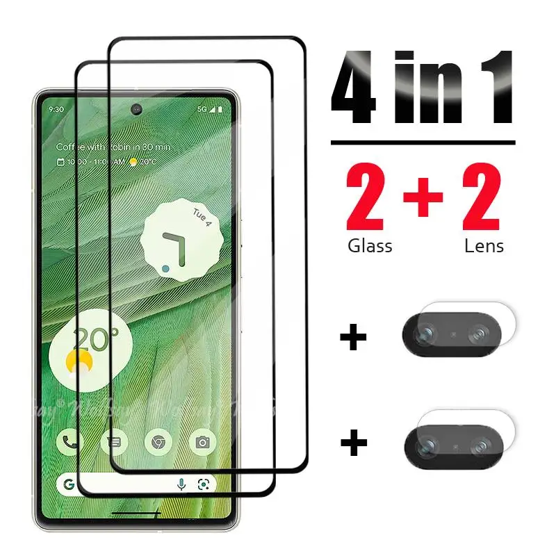 Per Google Pixel 7 Glass Per Google Pixel 7 Pellicola Proteggi Schermo In Vetro Temperato Per Google Pixel 7 Pro 6A 6 5A 4A Glass