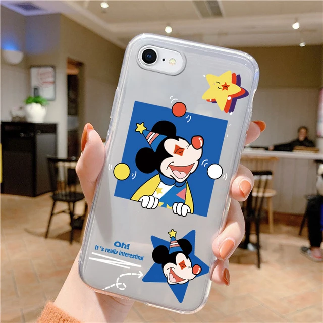 Mickey Minnie Mouse Daisy Donald Duck Stitch for iPhone SE 2022