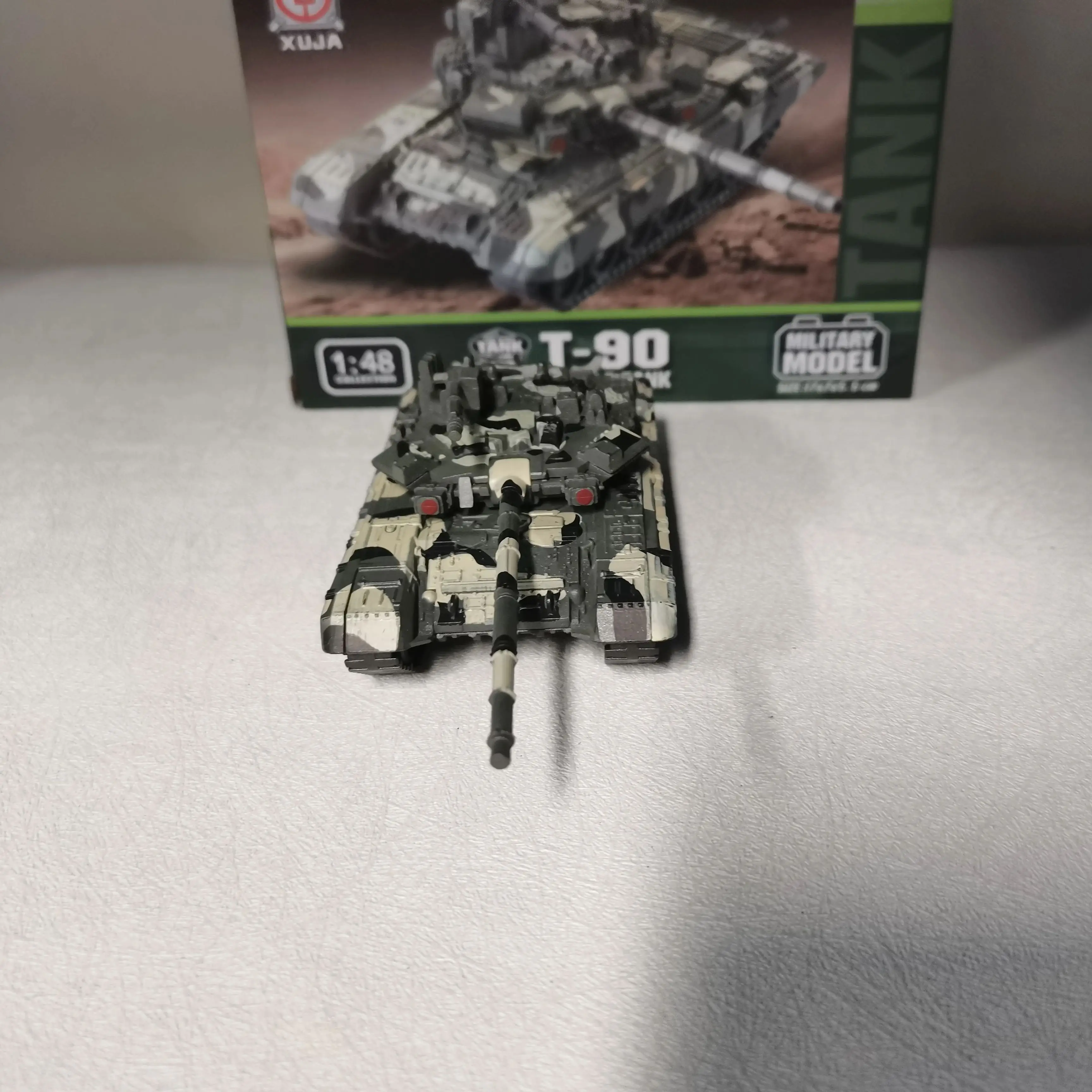 T-90 1:48 Scale Tanks Model 3D DIY Puzzle Modern Military Fighter