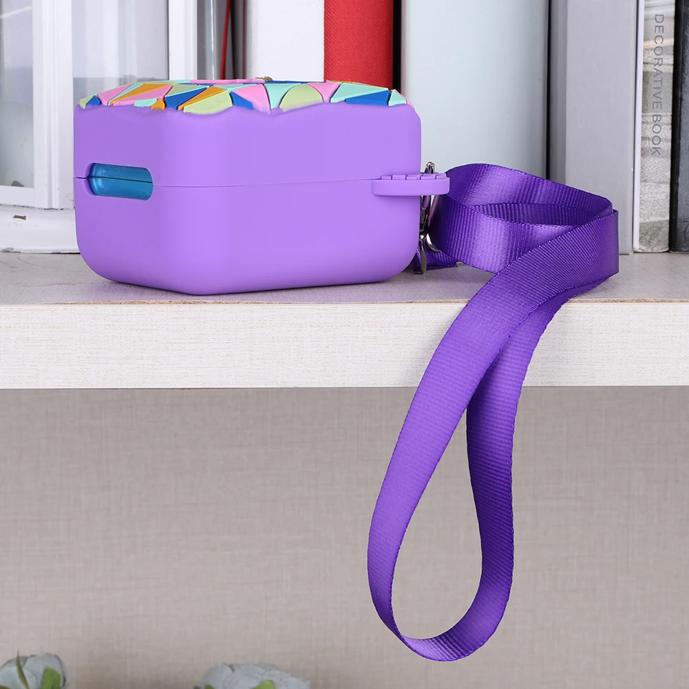 For Bitzee Magicals Interactive Toy Silicone Case with Lanyard Shockproof Protective Cover for Bitzee Magicals Interactive Toys