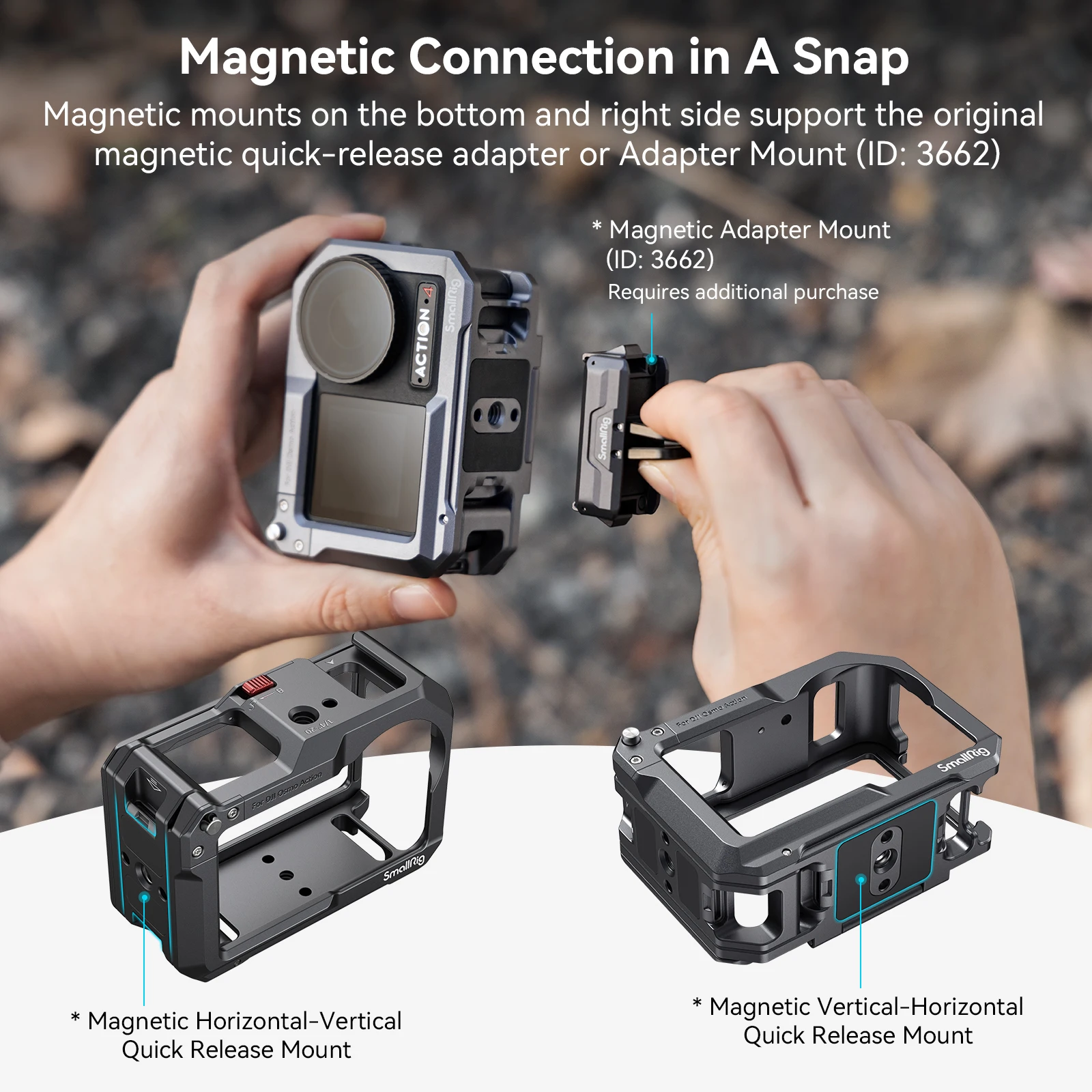 SmallRig Action Pro Cage for DJI Osmo Action Pro