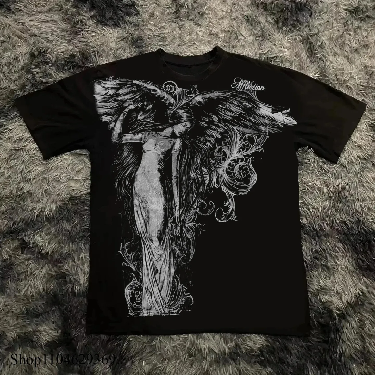 Southpole Style Cotton Skater MMA Graphic T Shirt Y2K Streetwear Mens Tee S-3XL