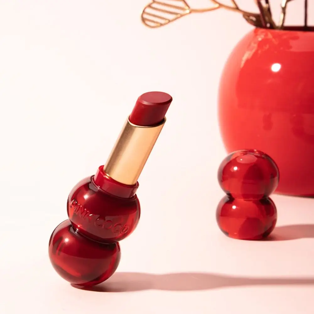 

Long Lasting Bingtanghulu Velvet Lipstick New Waterproof Matte Velvet Lip Glaze Moist Lipstick