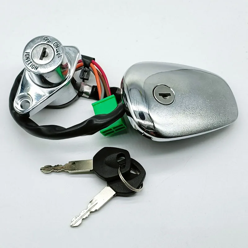 Interruttore Di Accensione Chiave Tappo Gas Carburante Per Suzuki Vs400 Intruder 400 1996 Vs600 Intruder 600 1995-1997 Vs700 Intruder 700 1986-1987