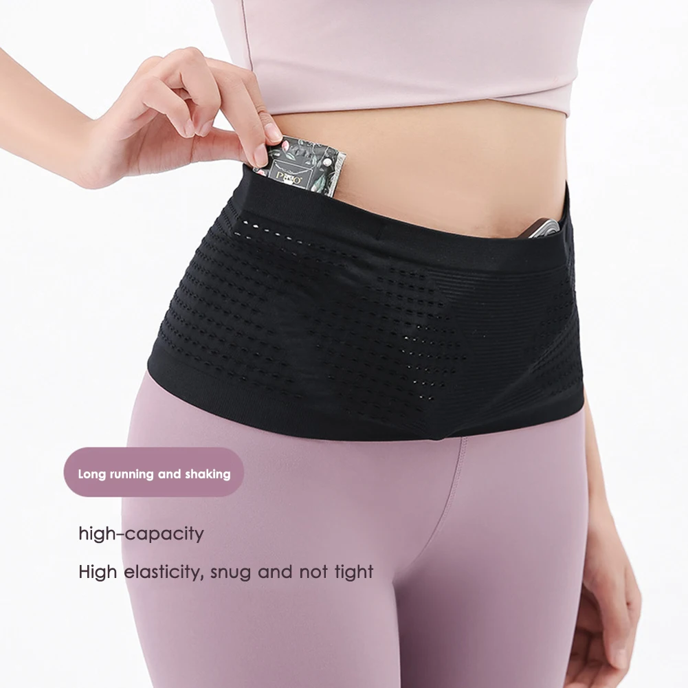Nylon Running Waistpack Lightweight Breathable Sports Accessory