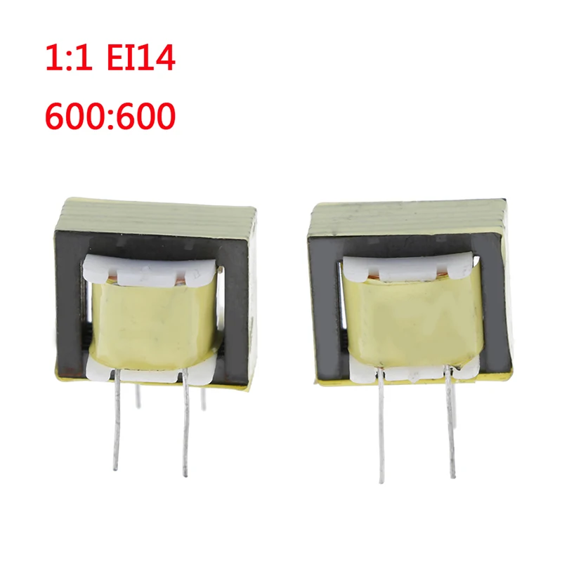 Insulation Audio Transformers 600:600 Ohm Europe 1:1 EI14 Isolation Transformer 2 PCS power transformer